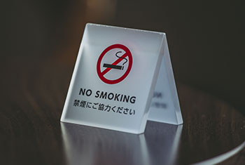 画像:全室禁煙